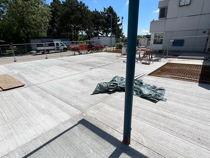 Betoninstandsetzung Badezentrum Traun